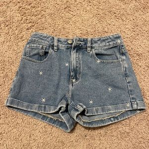 PacSun, size 26, blue jean shorts